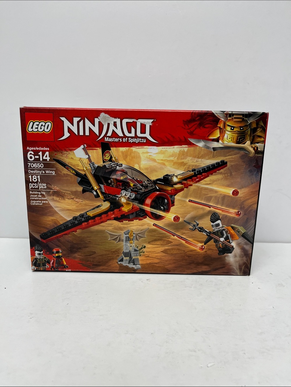 LEGO Ninjago Red and Black Destiny Wing Playset
